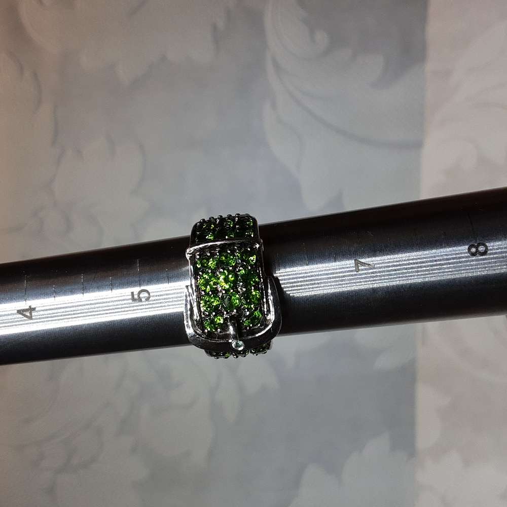 925 chrome diopside. - Picture 2 of 4